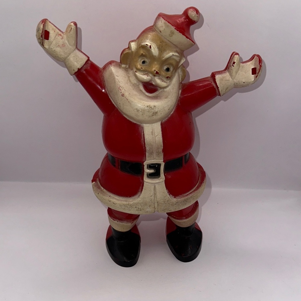 Vintage 1950’s Miller Electric Santa candy holder